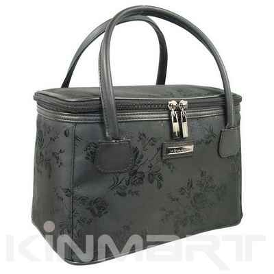 Makeup Cosmetic Vanity Bag in Jacquard
